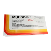 Фото Моносан 20мг таблетки №30